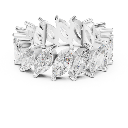 Mixed Shape Lab Grown Diamond Eternity Ring