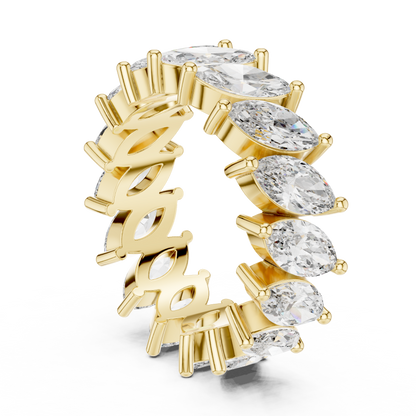 Mixed Shape Lab Grown Diamond Eternity Ring
