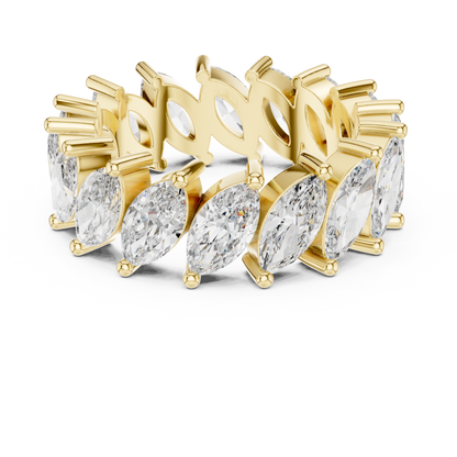 Mixed Shape Lab Grown Diamond Eternity Ring