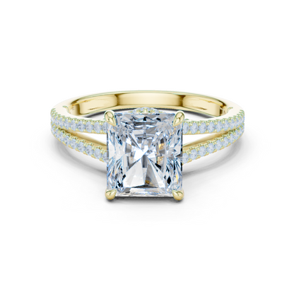 Mixed Shape Lab Grown Diamond Halo Ring