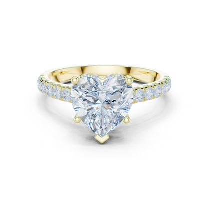 Round Halo Lab Grown Diamond Ring