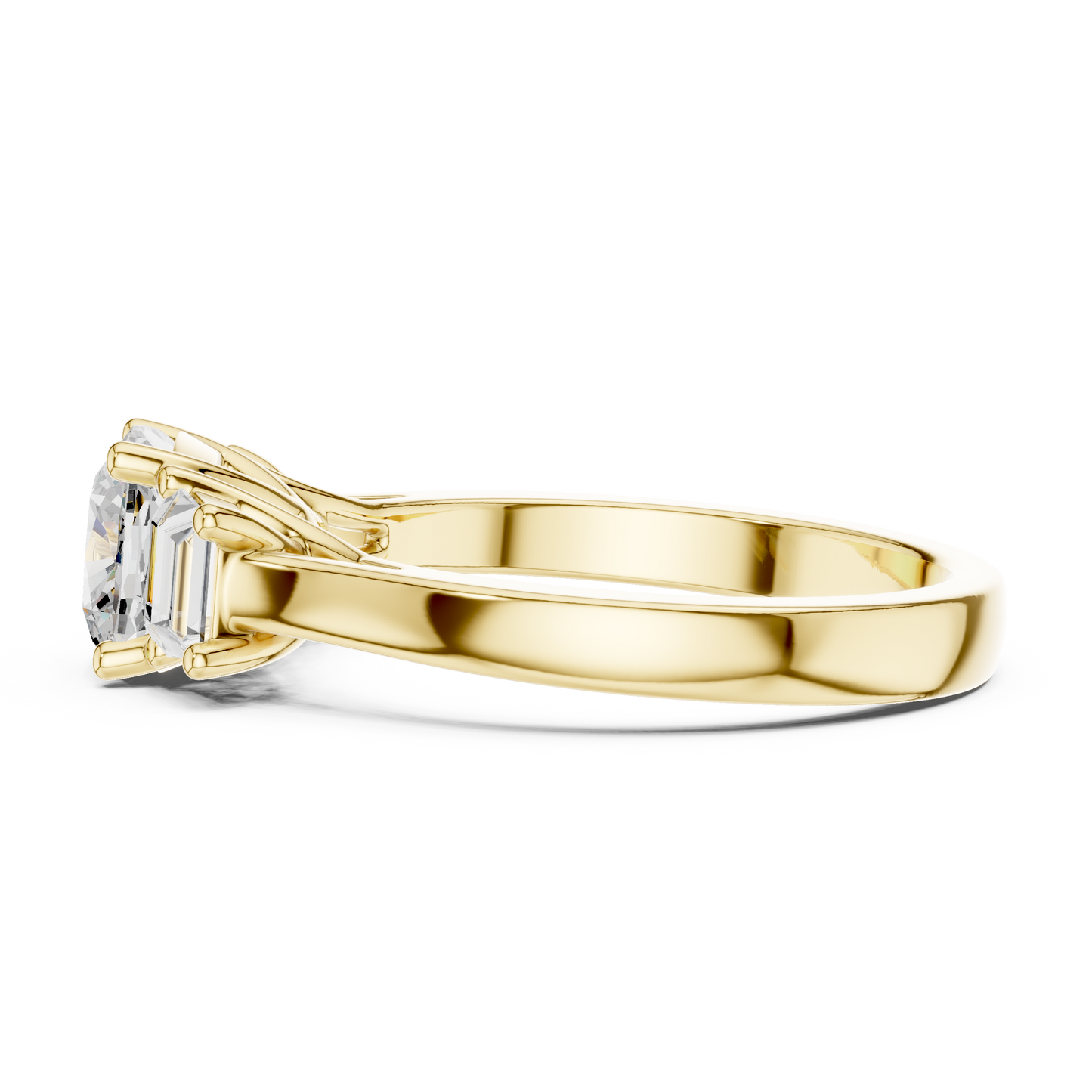 Mixed Shape Lab Grown Diamond Halo Ring