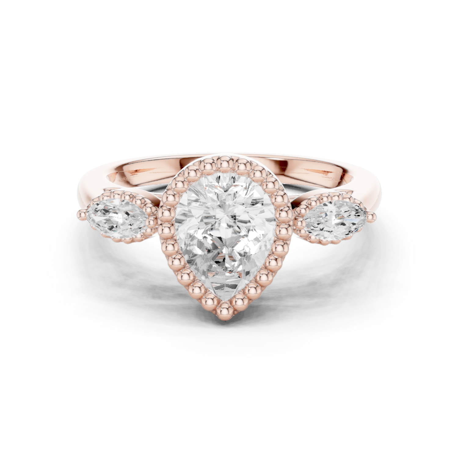 Oval Halo Lab Grown Diamond Ring