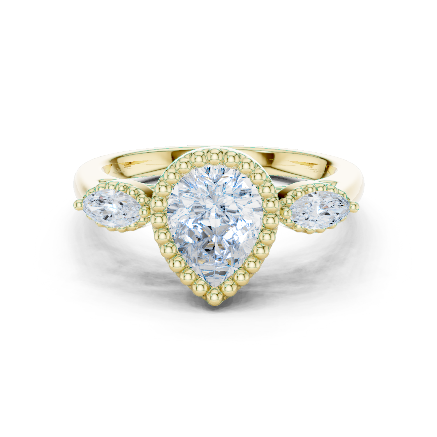 Oval Halo Lab Grown Diamond Ring