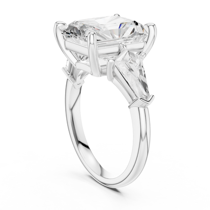 Mixed Shape Lab Grown Diamond Three Stone Ring
