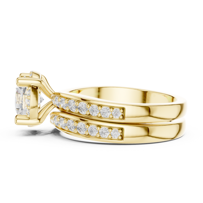 Round Halo Lab Grown Diamond Ring