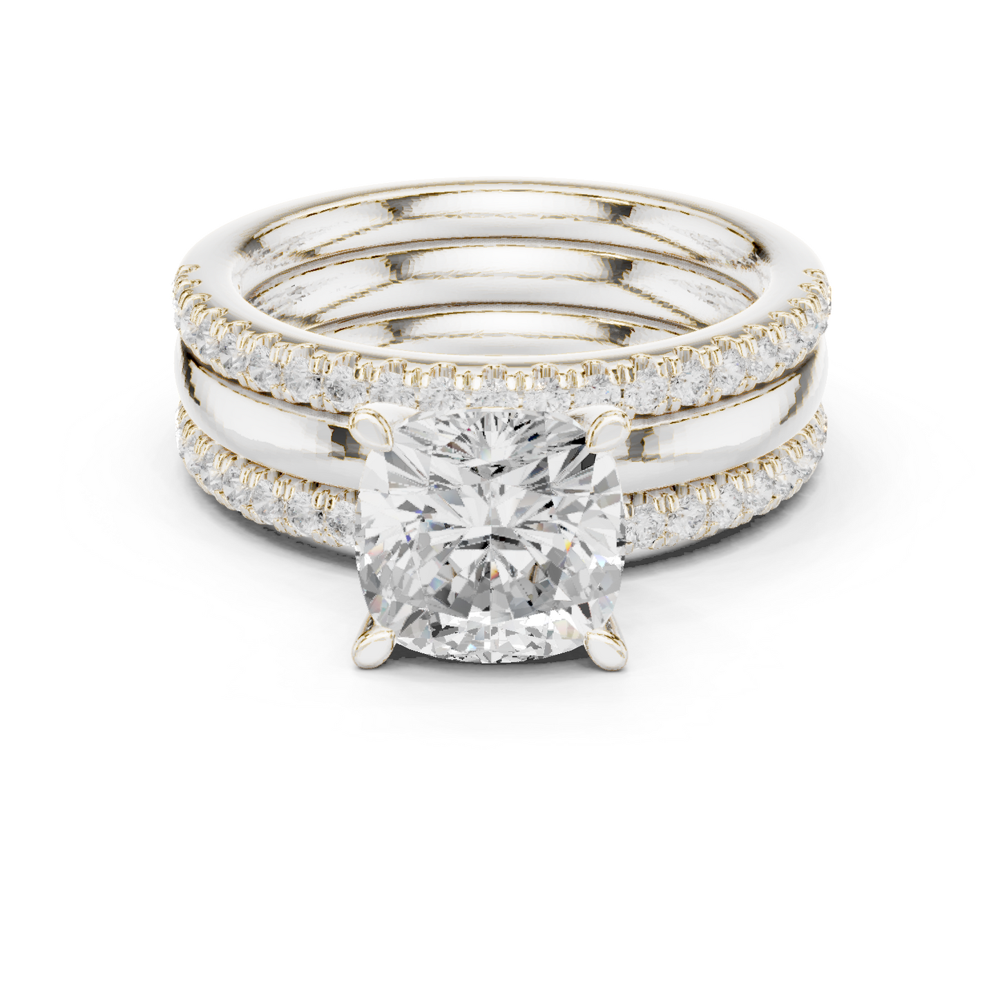 Round Halo Lab Grown Diamond Ring