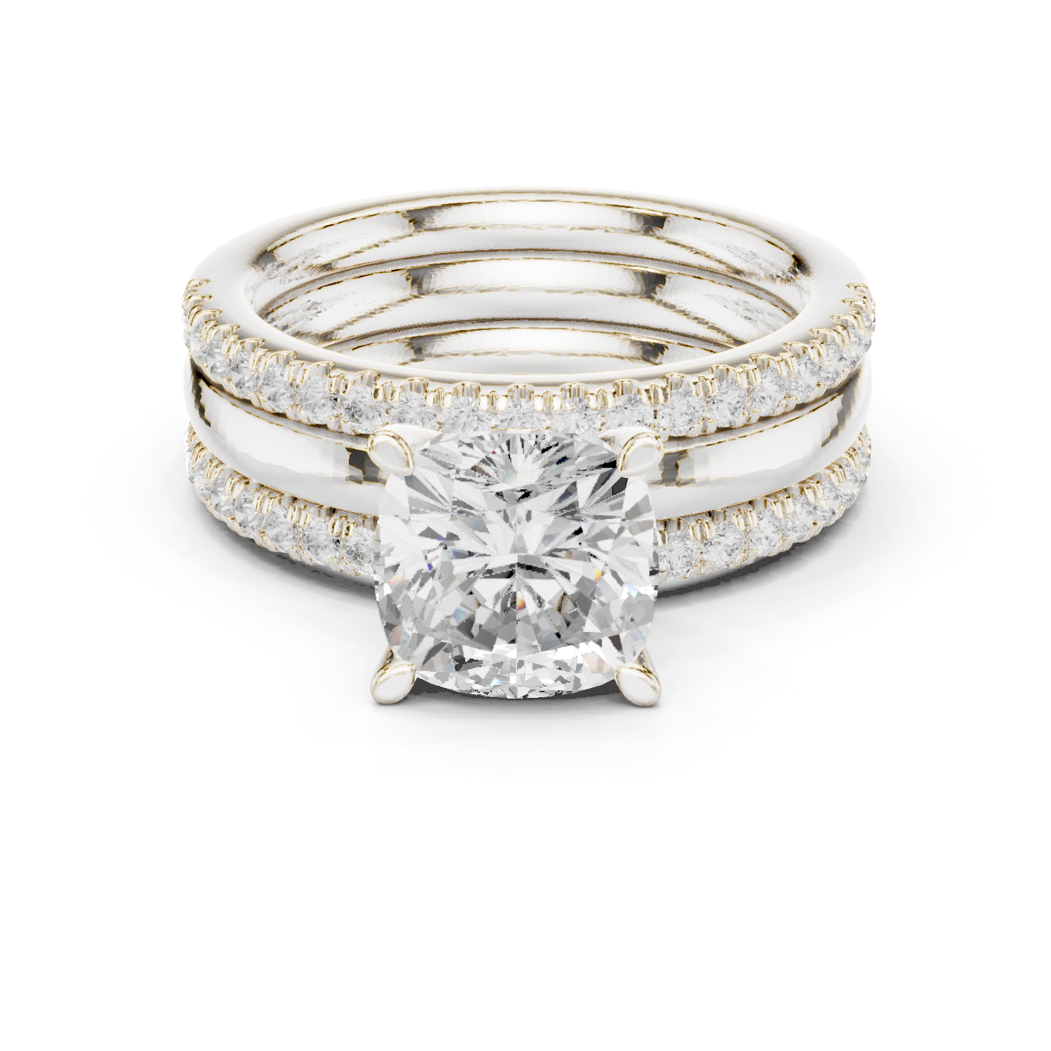 Round Halo Lab Grown Diamond Ring