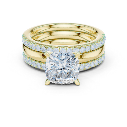 Round Halo Lab Grown Diamond Ring