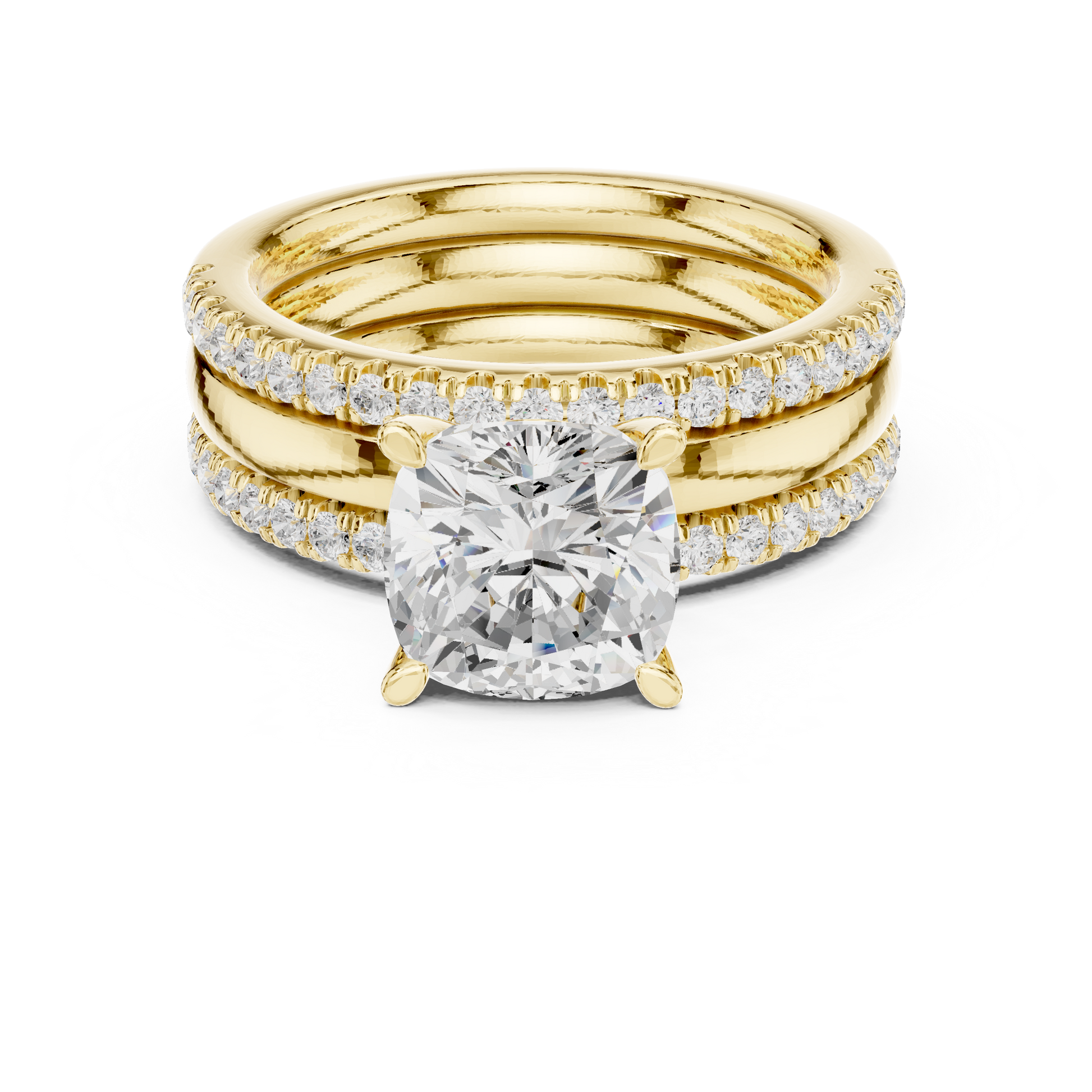 Round Halo Lab Grown Diamond Ring
