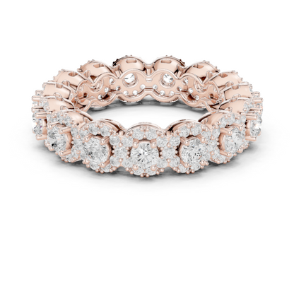 Mixed Shape Lab Grown Diamond Eternity Ring