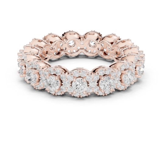Mixed Shape Lab Grown Diamond Eternity Ring