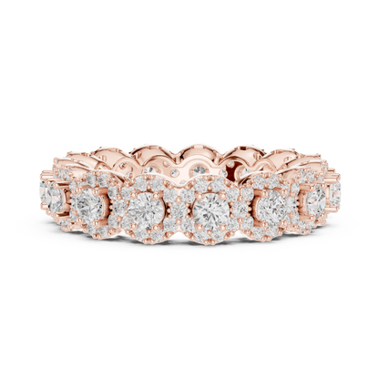 Mixed Shape Lab Grown Diamond Eternity Ring