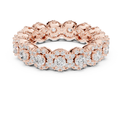 Mixed Shape Lab Grown Diamond Eternity Ring