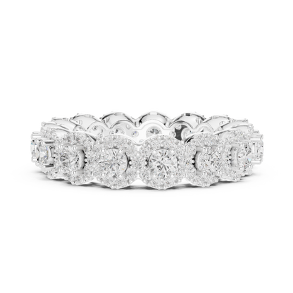 Mixed Shape Lab Grown Diamond Eternity Ring