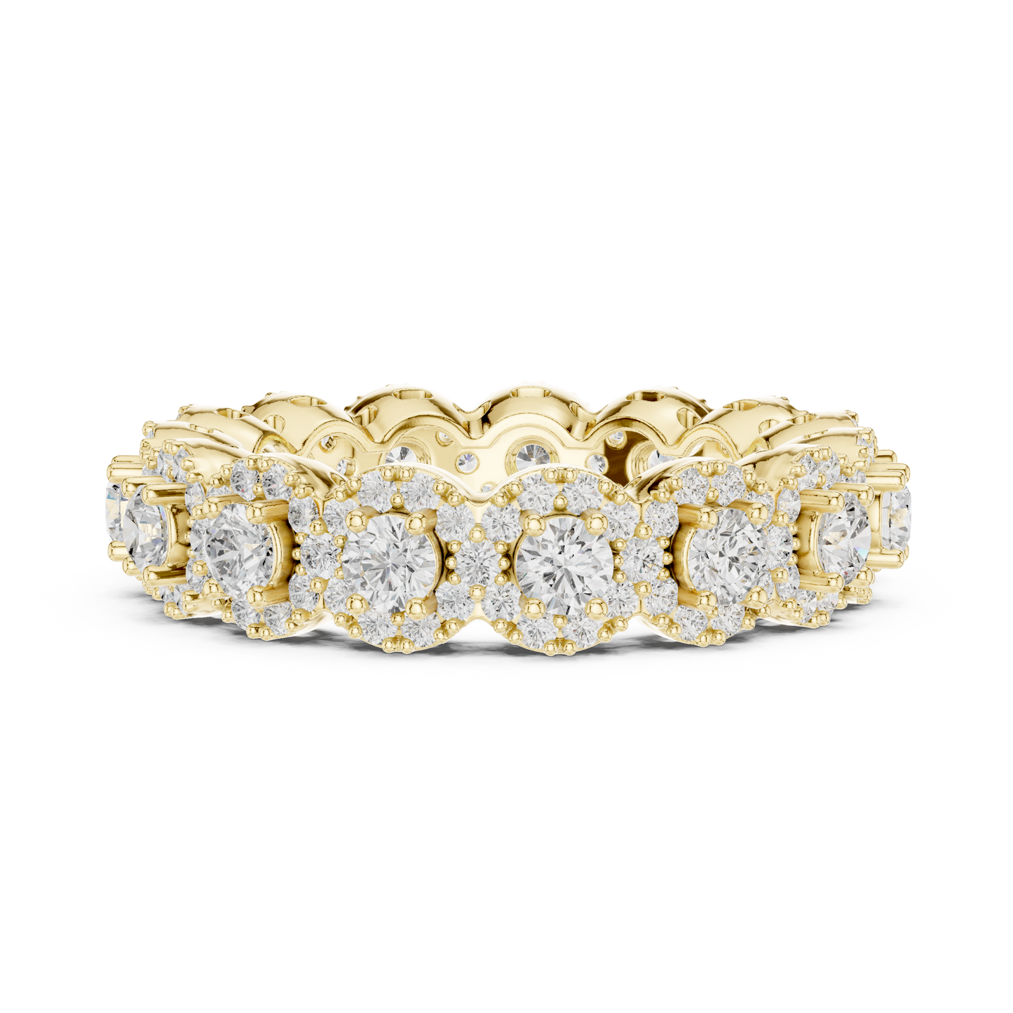 Mixed Shape Lab Grown Diamond Eternity Ring