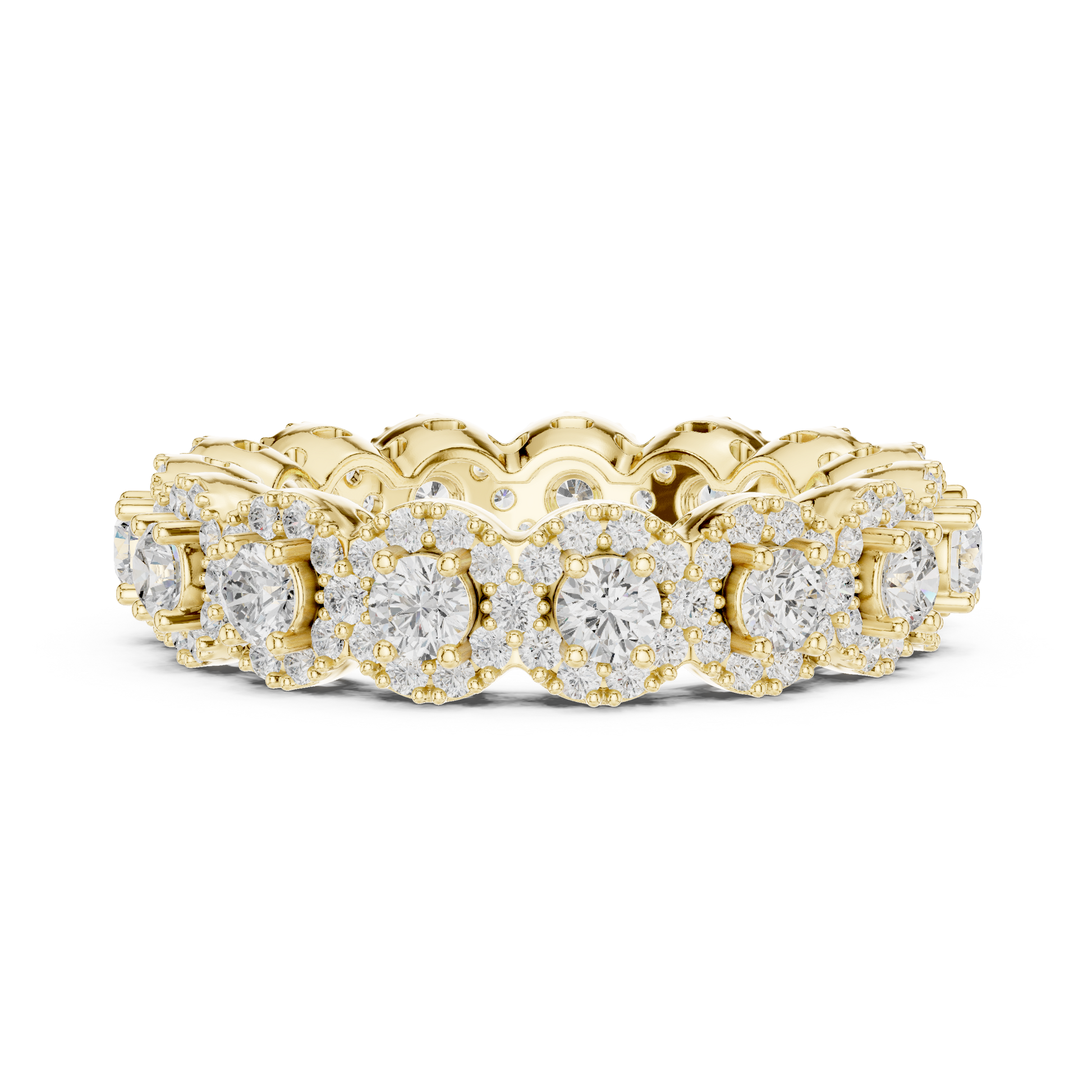 Mixed Shape Lab Grown Diamond Eternity Ring
