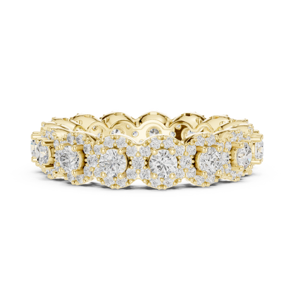 Mixed Shape Lab Grown Diamond Eternity Ring