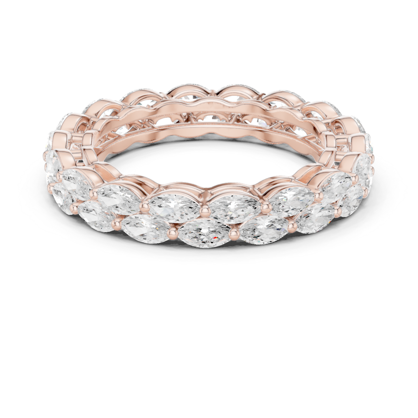Mixed Shape Lab Grown Diamond Eternity Ring
