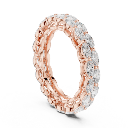 Mixed Shape Lab Grown Diamond Eternity Ring