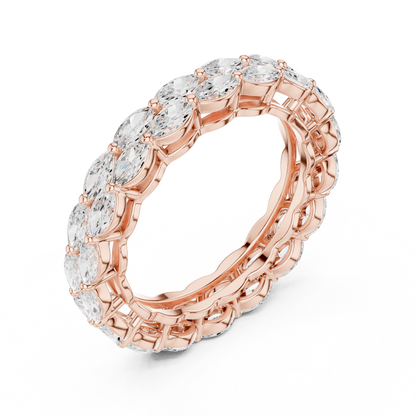 Mixed Shape Lab Grown Diamond Eternity Ring