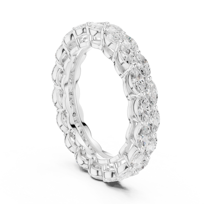 Mixed Shape Lab Grown Diamond Eternity Ring