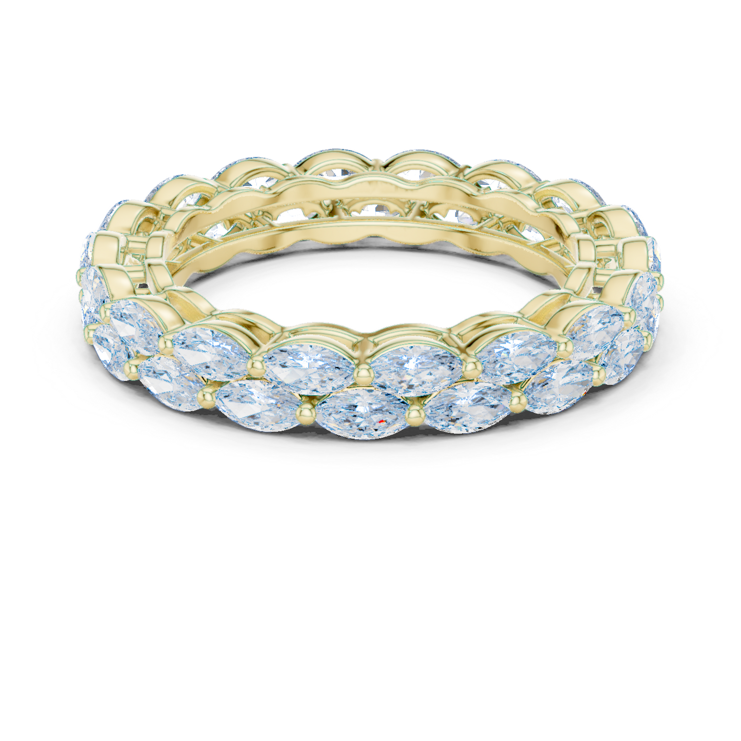 Mixed Shape Lab Grown Diamond Eternity Ring