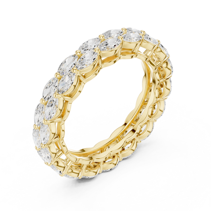 Mixed Shape Lab Grown Diamond Eternity Ring