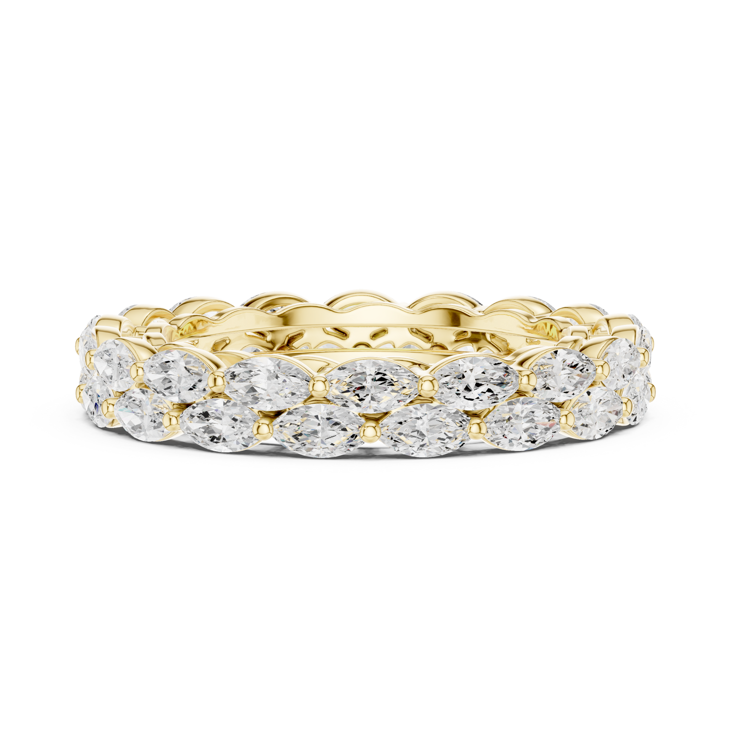 Mixed Shape Lab Grown Diamond Eternity Ring