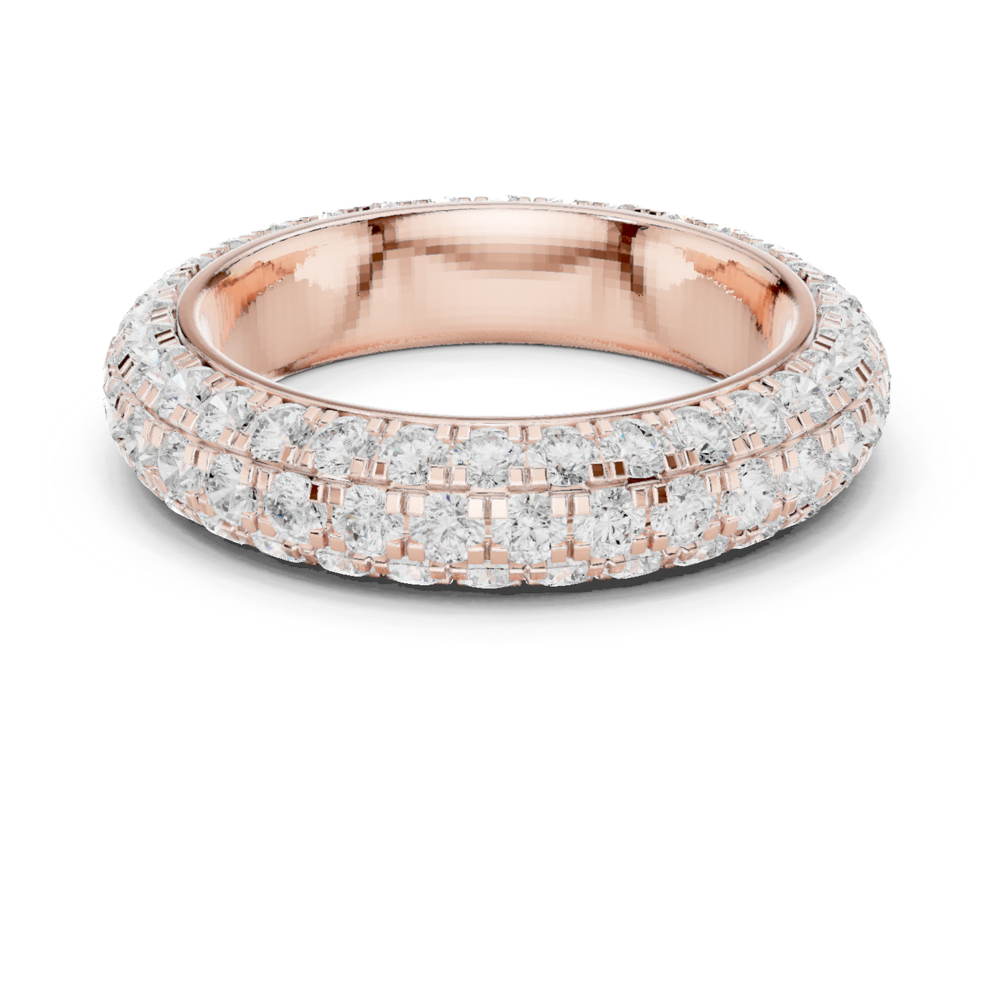 Round Eternity Lab Grown Diamond Ring