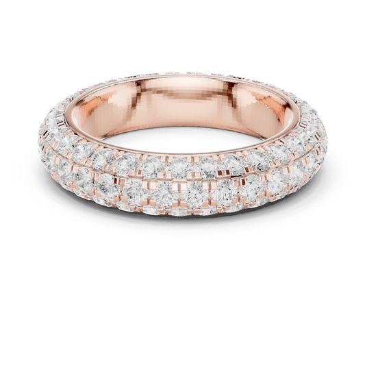 Round Eternity Lab Grown Diamond Ring