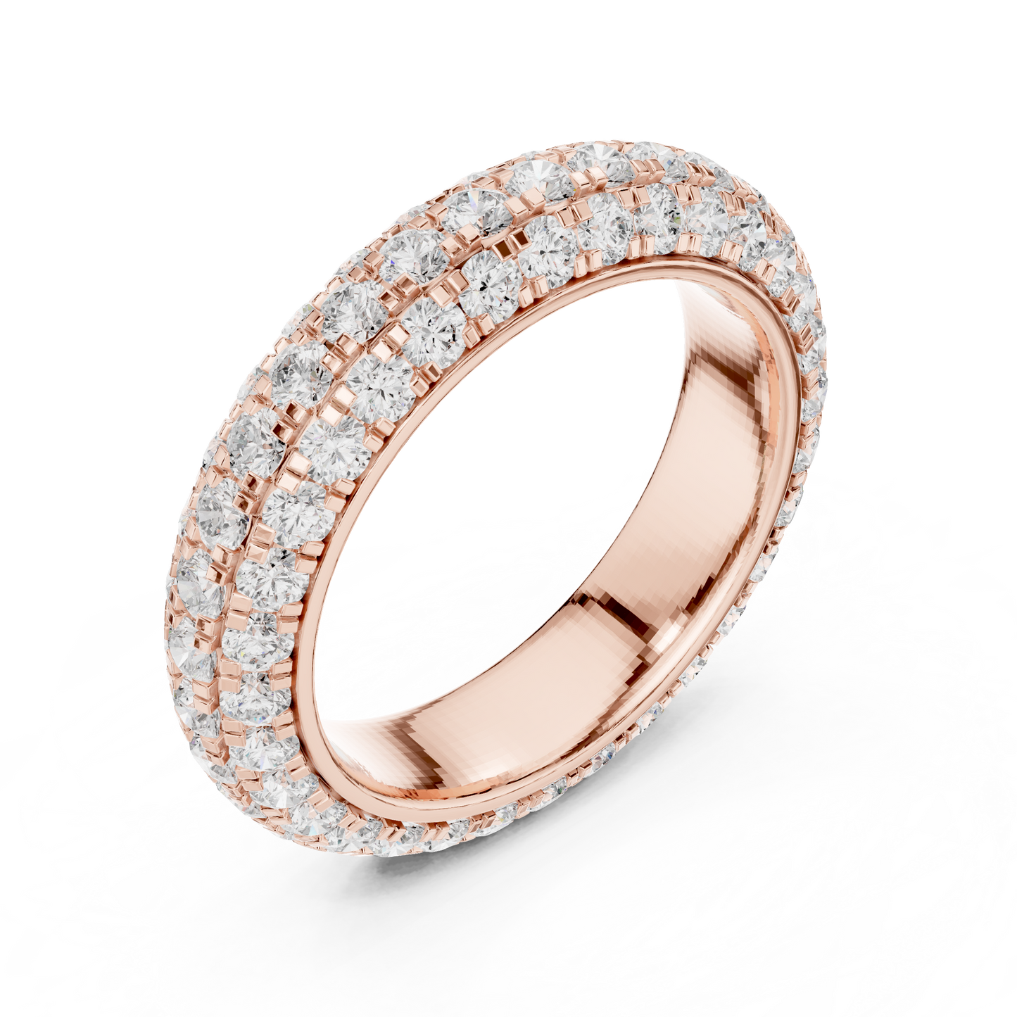 Round Eternity Lab Grown Diamond Ring