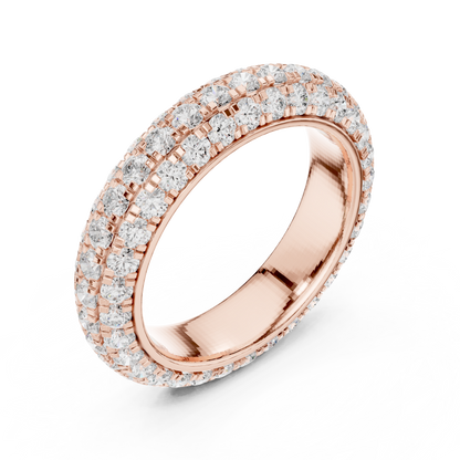 Round Eternity Lab Grown Diamond Ring