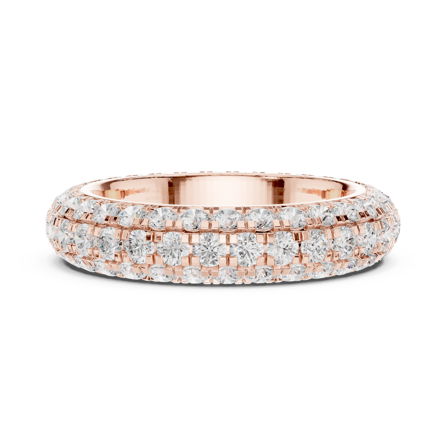 Round Eternity Lab Grown Diamond Ring