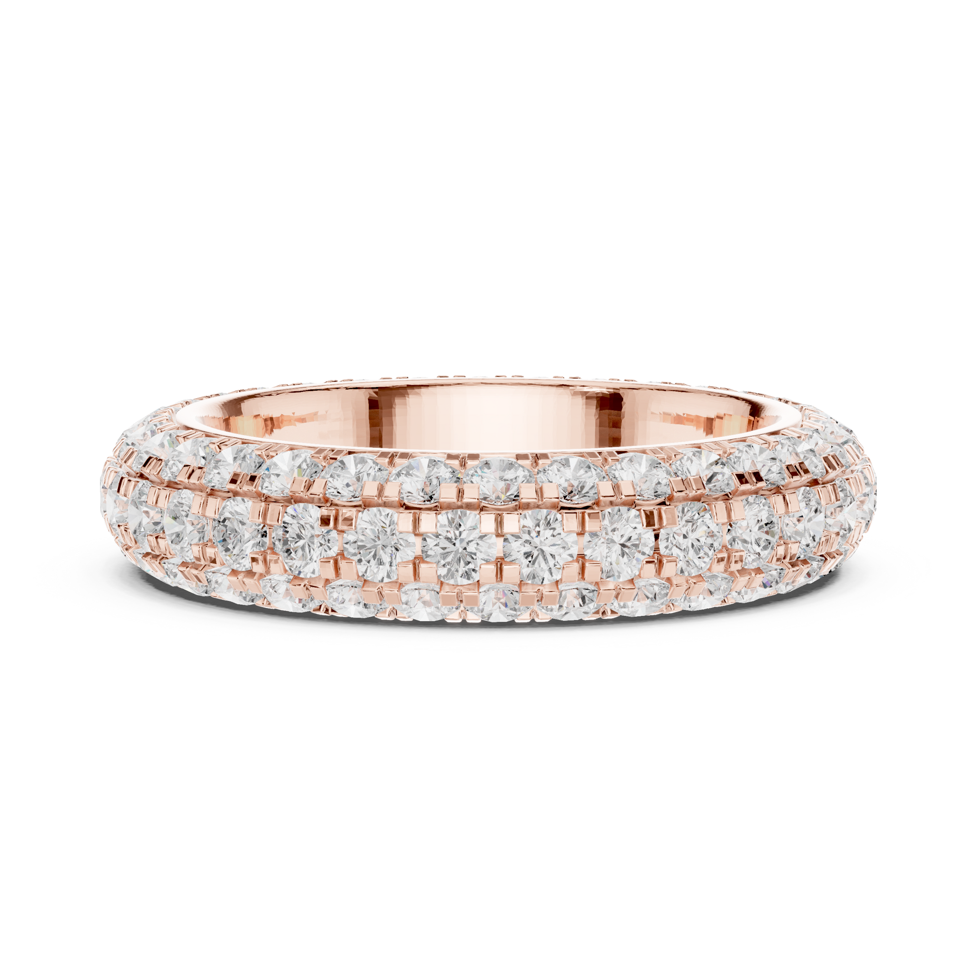 Round Eternity Lab Grown Diamond Ring