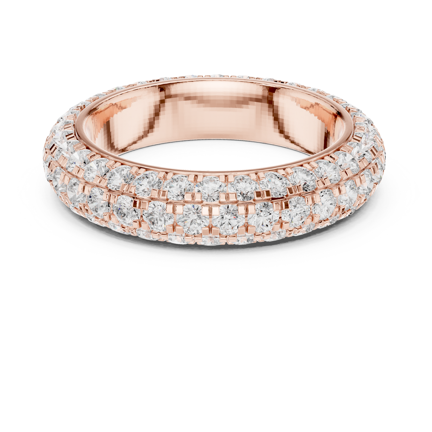 Round Eternity Lab Grown Diamond Ring