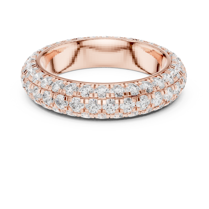 Round Eternity Lab Grown Diamond Ring