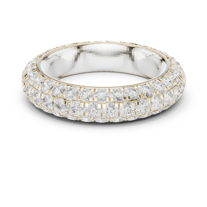 Round Eternity Lab Grown Diamond Ring