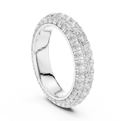 Round Eternity Lab Grown Diamond Ring