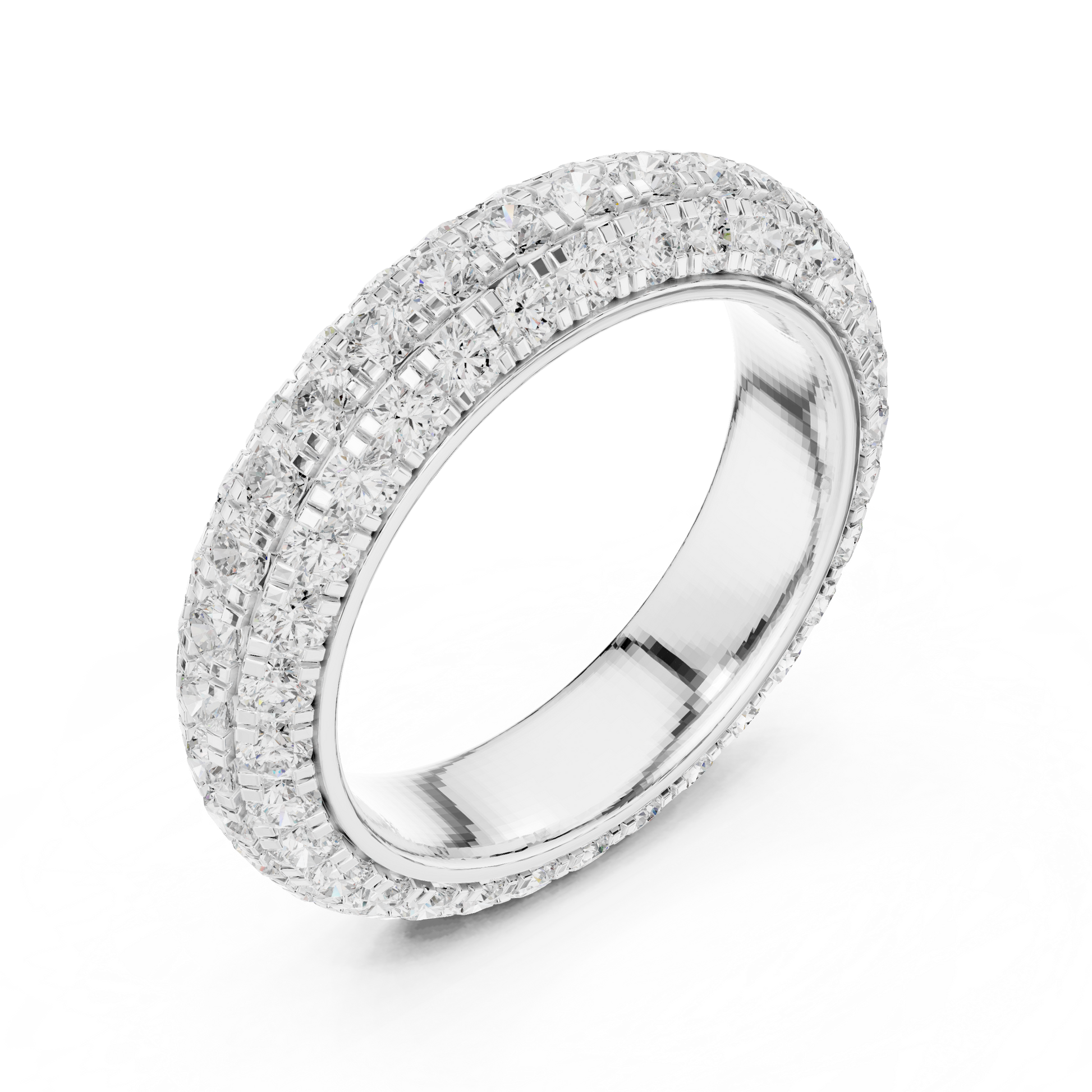 Round Eternity Lab Grown Diamond Ring