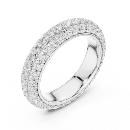 Round Eternity Lab Grown Diamond Ring
