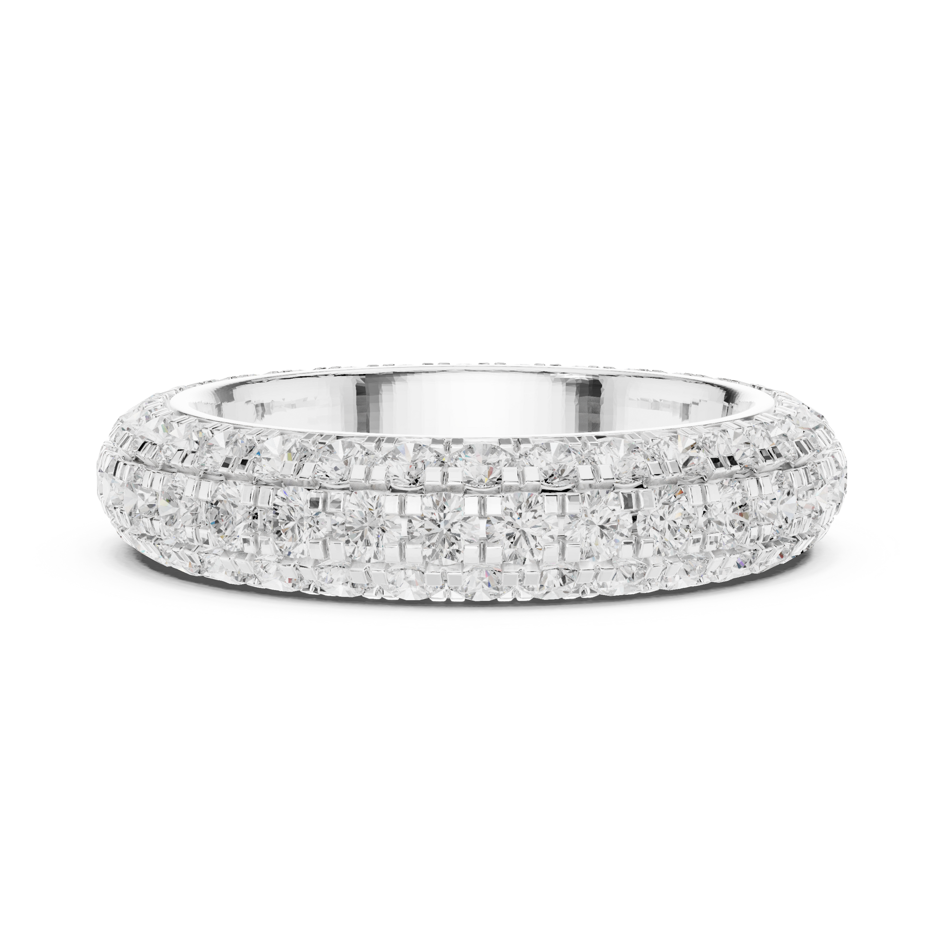 Round Eternity Lab Grown Diamond Ring