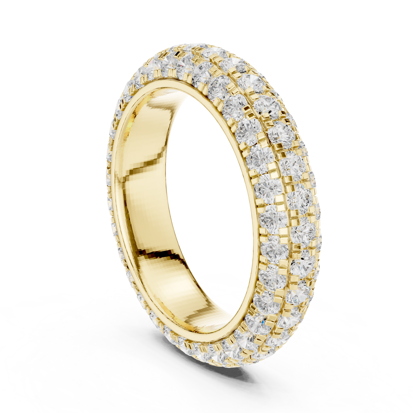 Round Eternity Lab Grown Diamond Ring