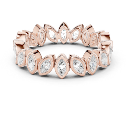 Mixed Shape Lab Grown Diamond Eternity Ring