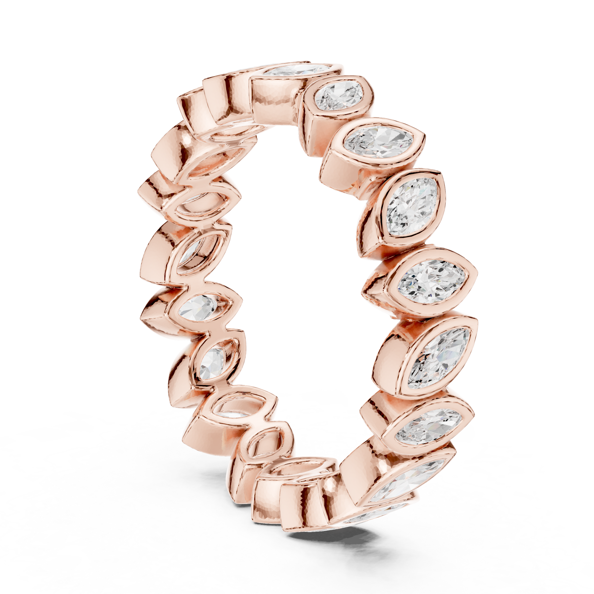 Mixed Shape Lab Grown Diamond Eternity Ring