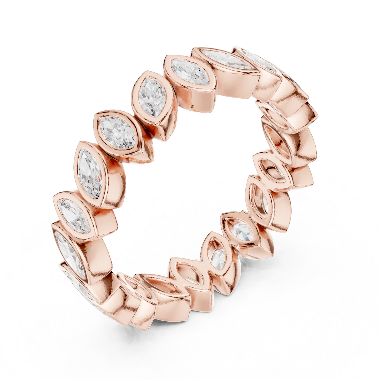 Mixed Shape Lab Grown Diamond Eternity Ring