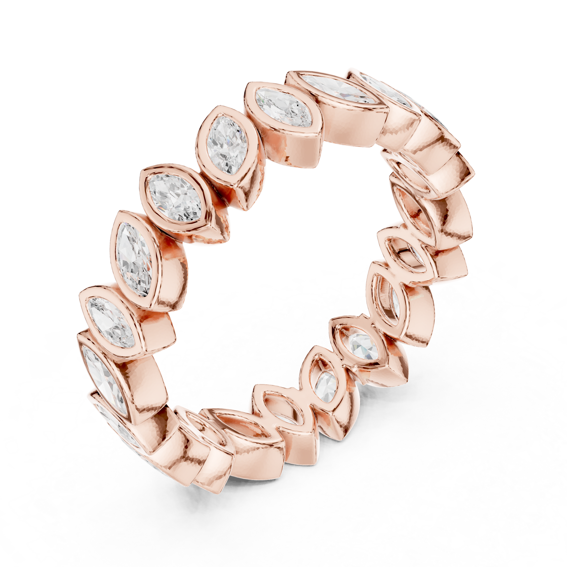 Mixed Shape Lab Grown Diamond Eternity Ring