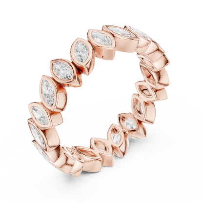 Mixed Shape Lab Grown Diamond Eternity Ring