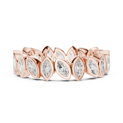 Mixed Shape Lab Grown Diamond Eternity Ring