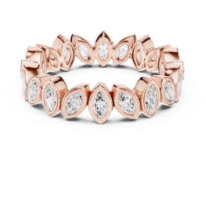 Mixed Shape Lab Grown Diamond Eternity Ring